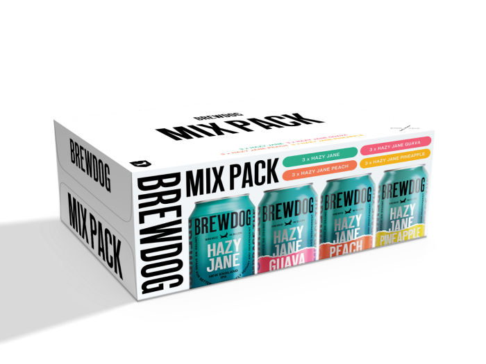 Buy BrewDog - Hazy Janes Mixed Pack - 5.0% - 12 x 330ml Can