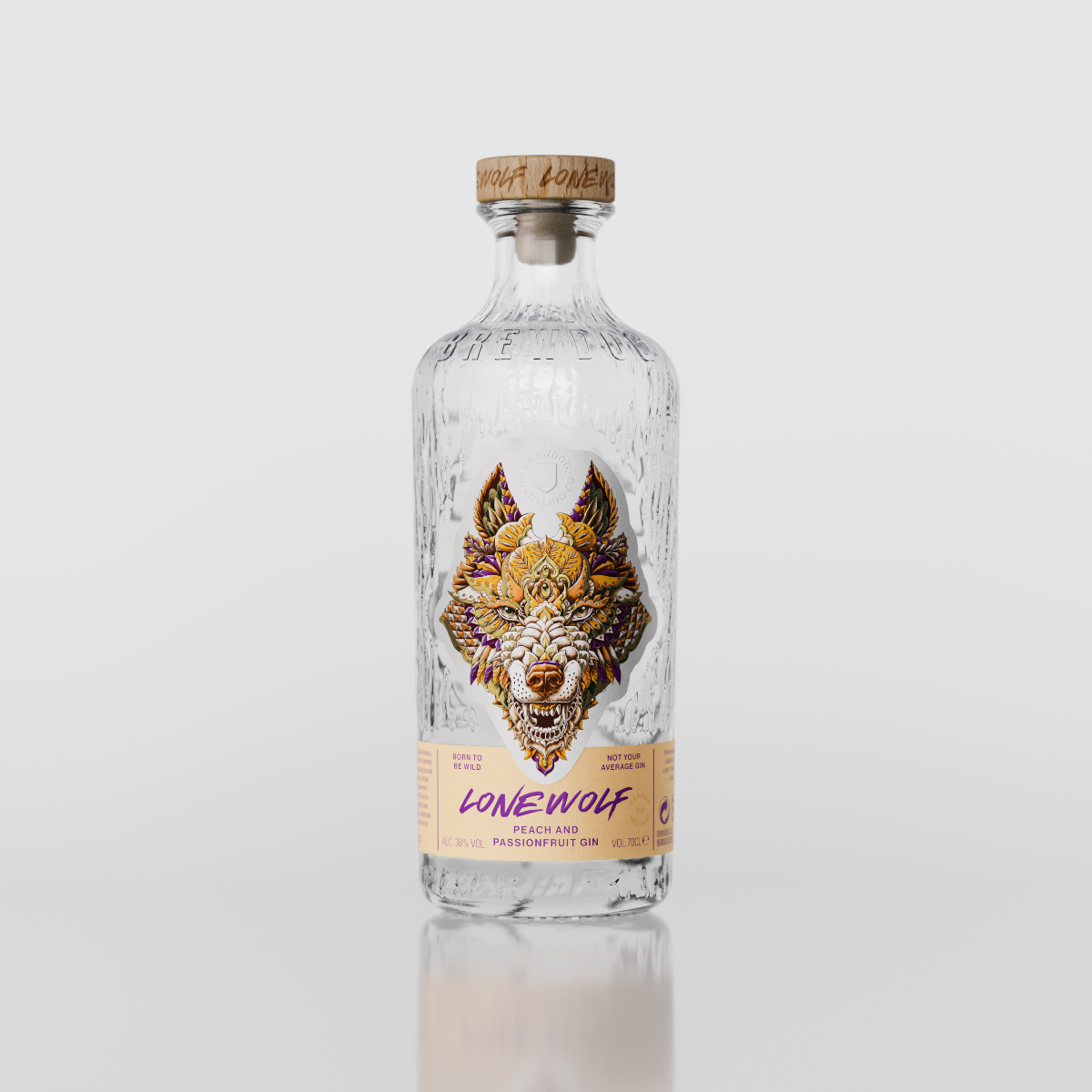 LoneWolf Peach & Passionfruit Gin