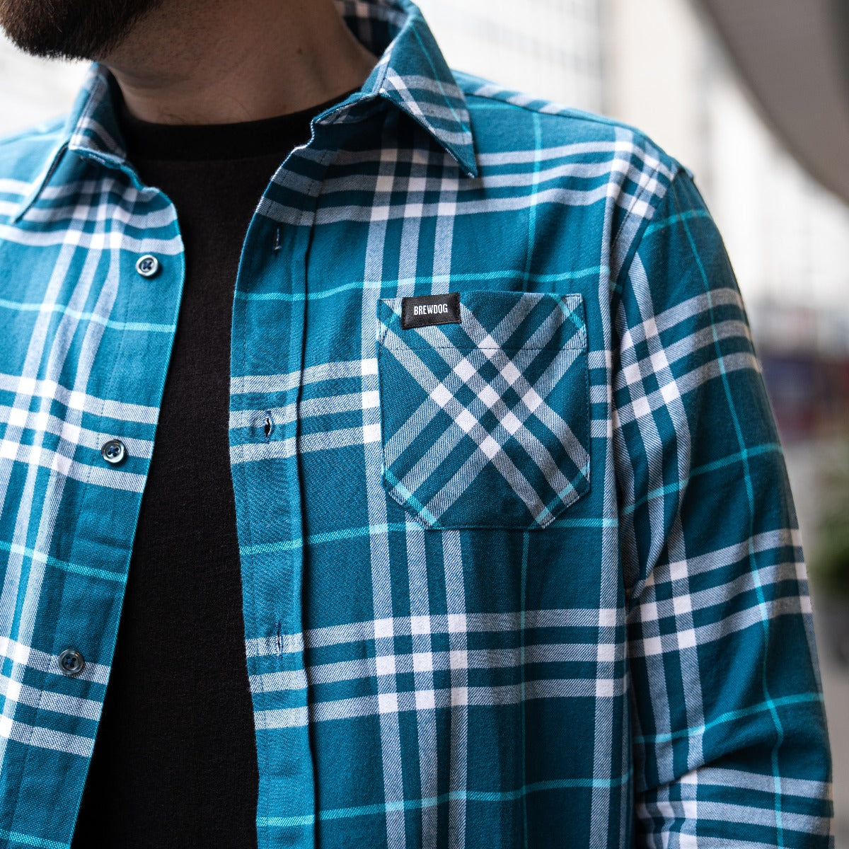 Punk Flannel Cotton Shirt-XXL