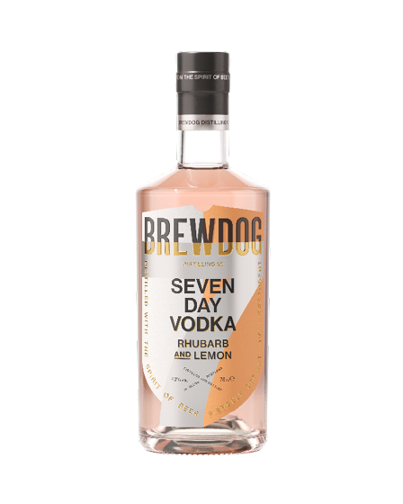 Seven Day Rhubarb and Lemon Vodka