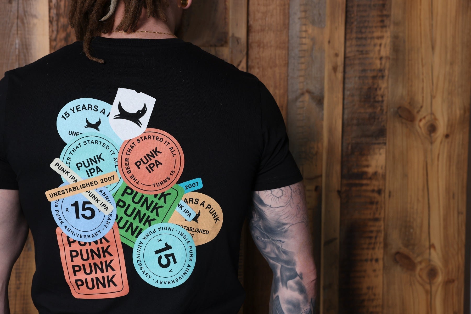 Punk 15 Sticker Bomb T-Shirt
