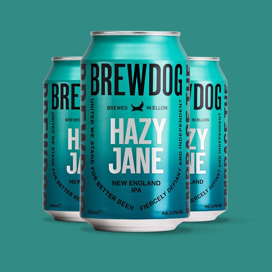 Hazy Jane - 5% New England IPA - 4 x 330ml Cans - BrewDog