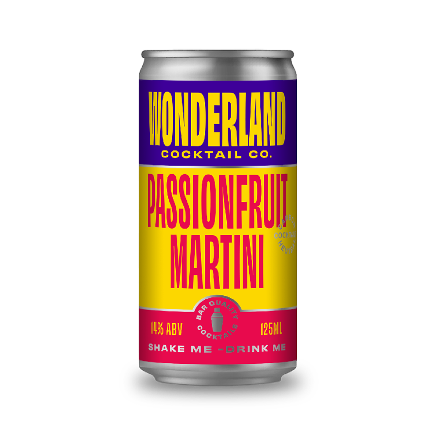 Wonderland Passionfruit Martini